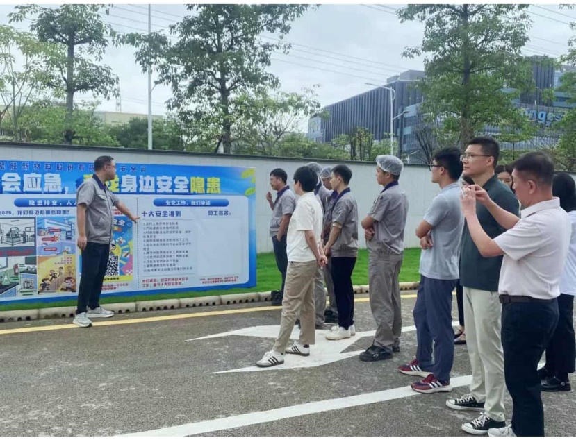 Colleagues signed our Safety Pledge Wall