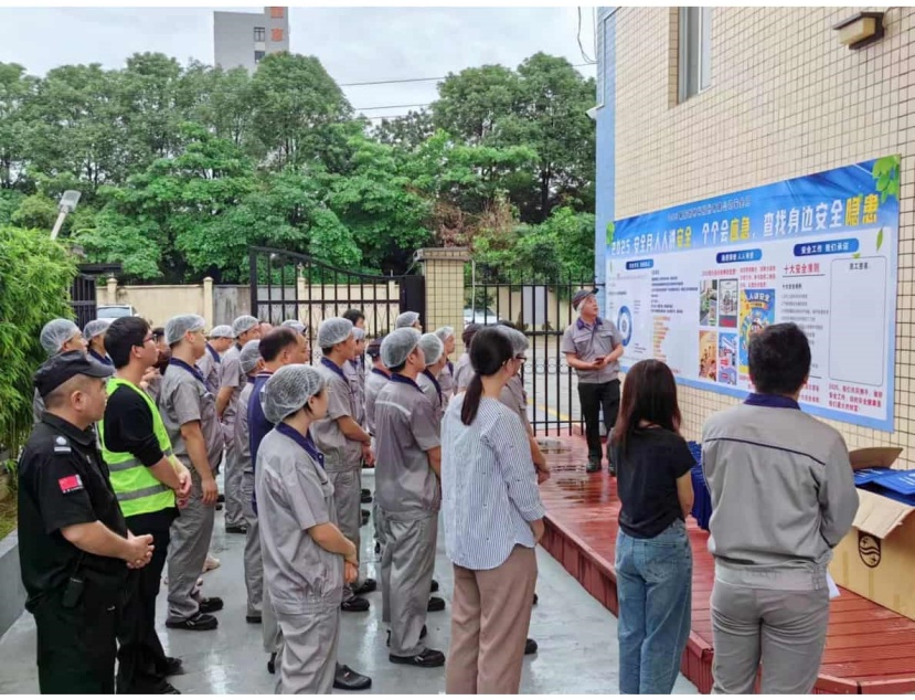 Colleagues signed our Safety Pledge Wall